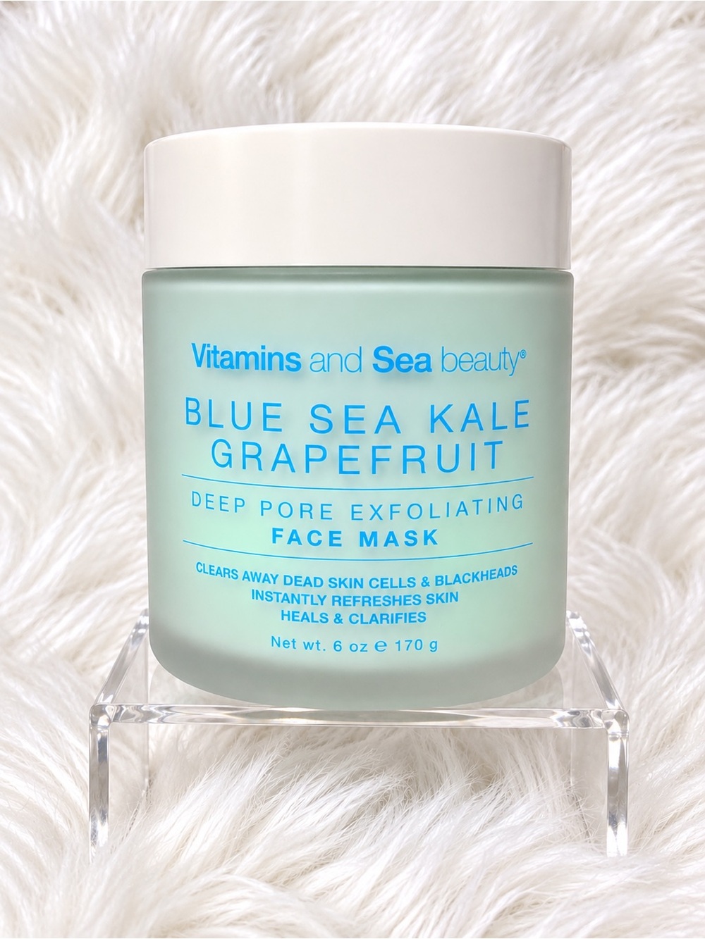 Blue Sea Kale Grapefruit Deep Pore Exfoliating Face Mask